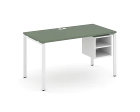 Стол рабочий с подвесной тумбой с 2 открытыми нишами CN.SP-105 980x720x750 Концепт / Concept images