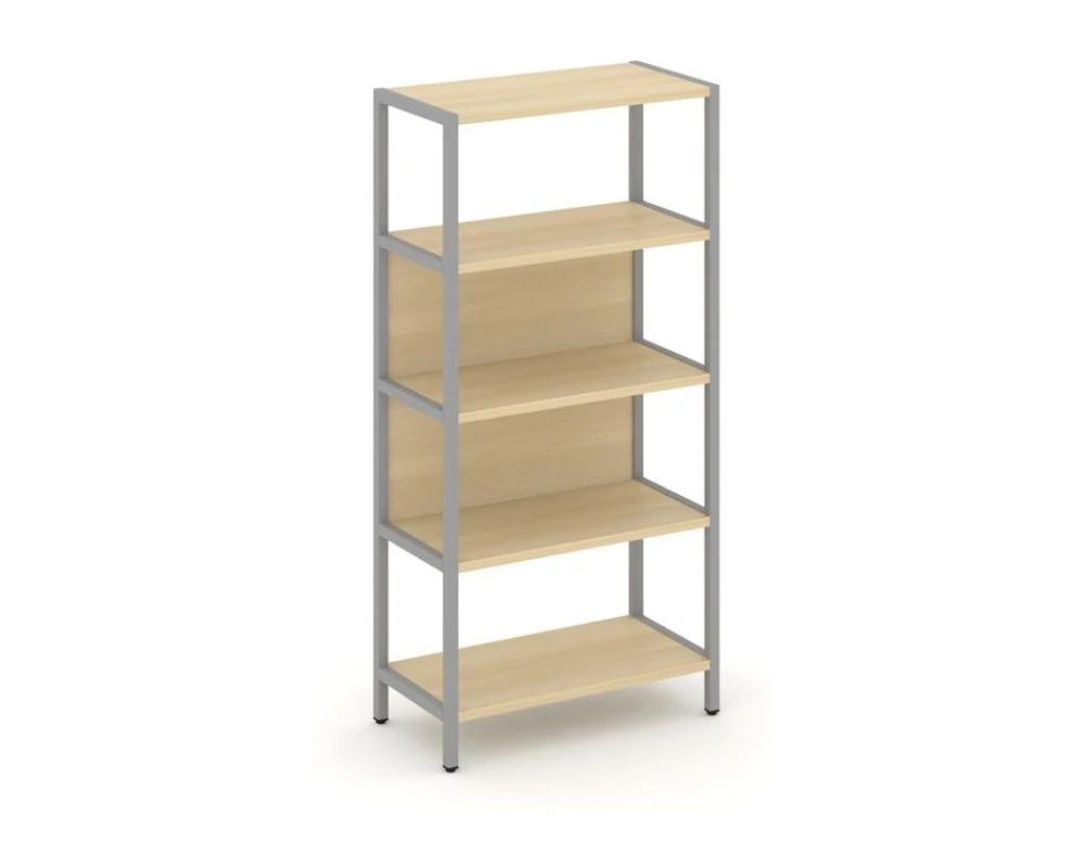 Односекционный стеллаж четырехярусный 810х400х1613 Шелф Систем / Shelf System
