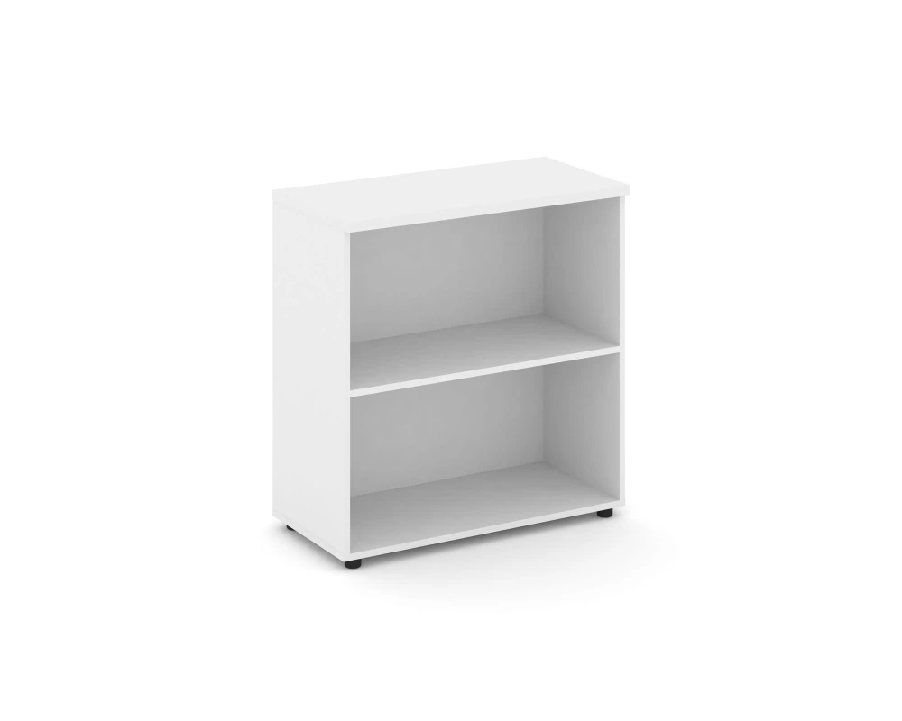 Стеллаж низкий широкий 796x400x833 зад. стенка HDF Стайл Проджект / Style Project