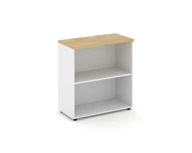 Стеллаж низкий широкий 796x400x833 зад. стенка HDF Стайл Проджект / Style Project images