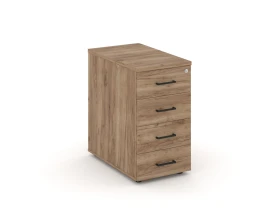Тумба опорная/приставная с ящиками 416x700x750 Стайл Проджект / Style Project images