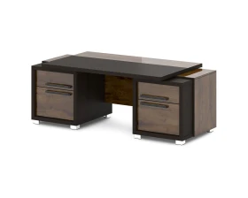 Стол с двумя тумбами 2070х1000х750 Грейс / Grace images