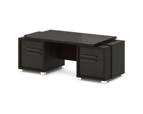 Стол с двумя тумбами 2070х1000х750 Грейс / Grace images