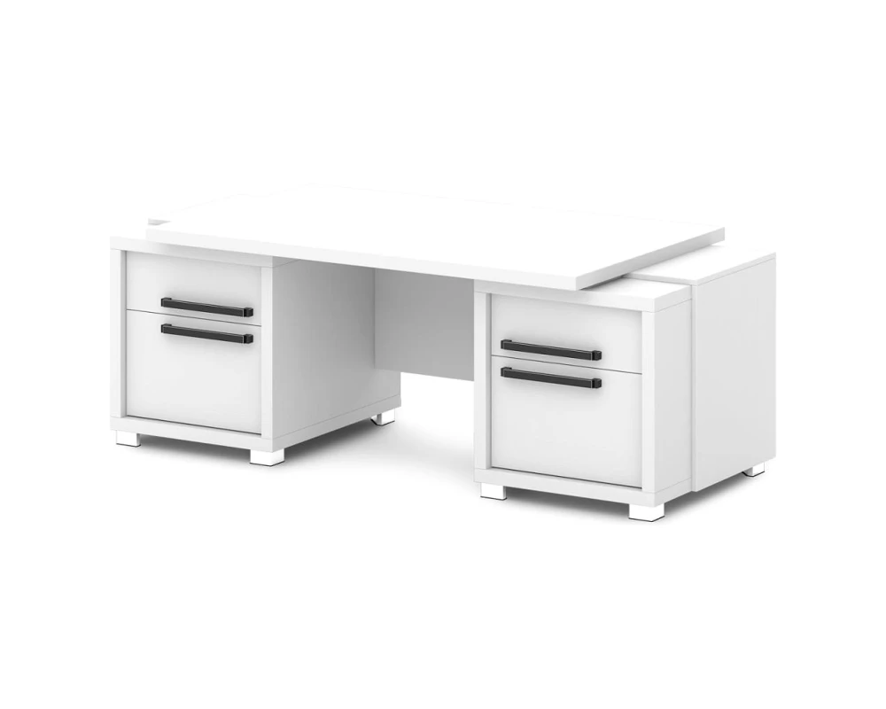 Стол с двумя тумбами 2070х1000х750 Грейс / Grace