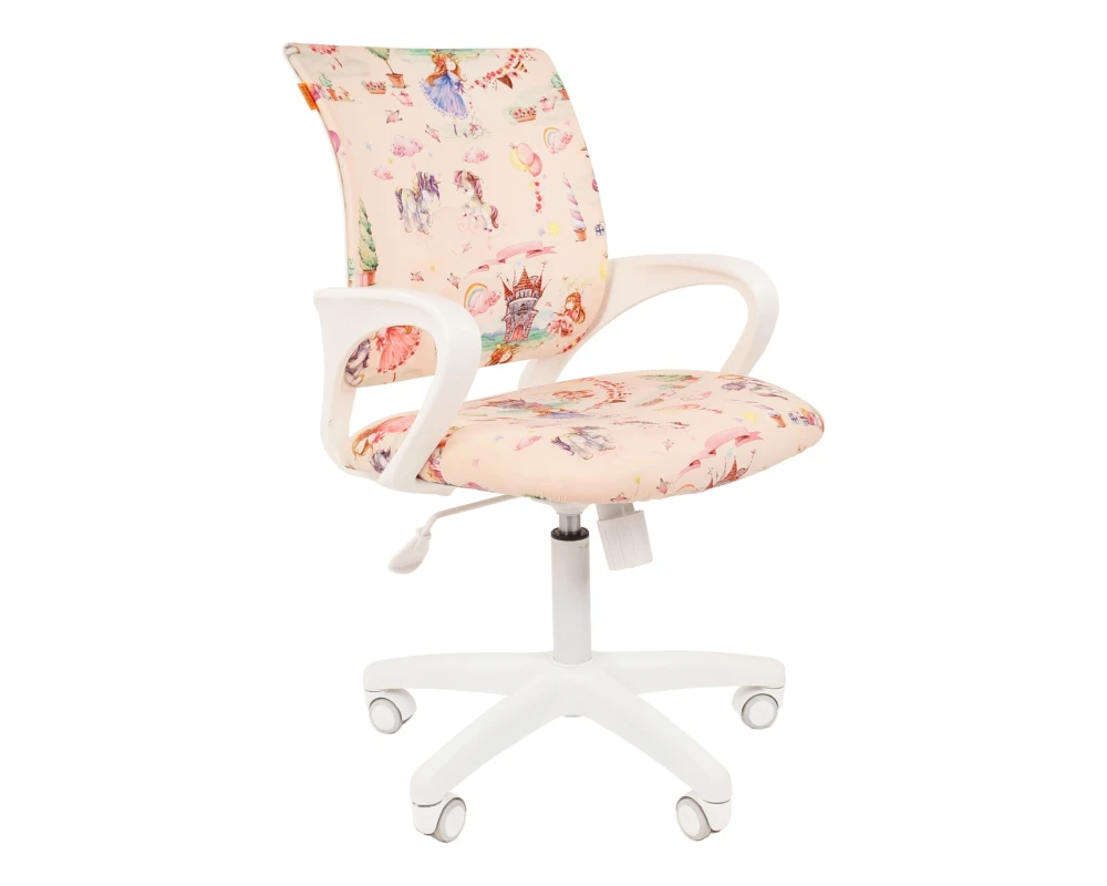 Кресло CHAIRMAN ТИН (Kids) 103 белый пластик (white)